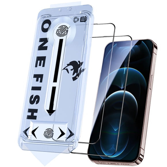 Protector de Pantalla OneFish Glass para iPhone 12 Pro Max 2 Unidades
