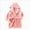 A13_Pink, variant on Kids Thick Coral Fleece Bathrobe,Warm Cozy Hooded Robe with Adjustable Belt,Cute Print,for Boys Girls Toddlers 2-12 Years for Autumn Winter Cold Weather Kids Pajamas Gibobby,Wine,Size 9-10T