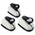 thumbnail image 1 of Unique Bargains 0.4 Inch 0.6 Inch 1 Inch Heart Punch, Heart Hole Paper Punch Hole Puncher Shape Punches for Crafting, 3 Pack, 1 of 6