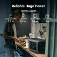 thumbnail image 2 of ALLPOWERS Portable Power Station R1500 with 140W Solar Panel, 1800W 1152Wh Solar Generator, LiFePO4 Battery Backup for Outdoor Camping, Home Backup, Emergency, RV, 2 of 13