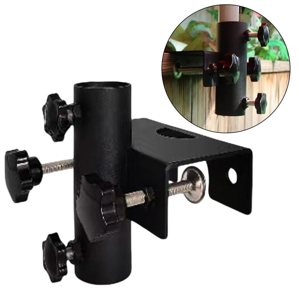 Rvaymup Outdoor Umbrella Holder Support For Balcony Railings Garden Patios Deck Mounting