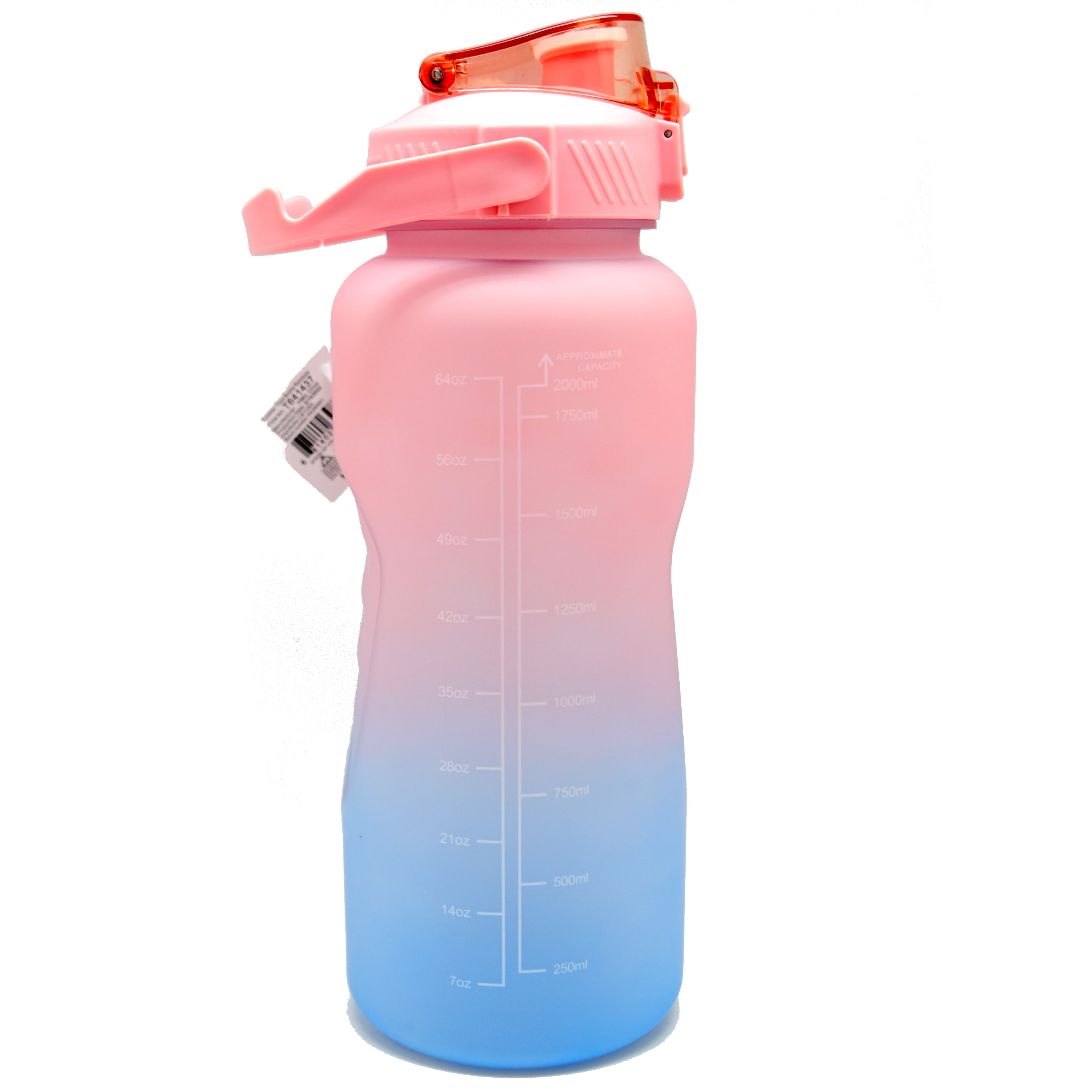 BOTTLE BOTTLE Half Gallon/64 oz Water Bottle with Straw Big Handle  Protective Silicone Boot Sports W…See more BOTTLE BOTTLE Half Gallon/64 oz  Water