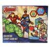 Frankford Valentines Day Marvel Avengers Candy Card Exchange Kit - 4.4Oz/25Ct