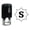 Black, variant on Printtoo Octagon Celtic Swirl Frame Alphabet S Monogram Self Inking Rubber Stamp Office Stationary