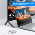 thumbnail image 2 of Adaptador USB C a HDMI MACHAO concentrador multipuerto 3 en 1, 2 of 5