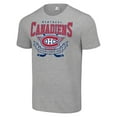 thumbnail image 2 of Men's Starter Heather Gray Montreal Canadiens Team Logo Graphic T-Shirt, 2 of 3