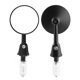 thumbnail image 5 of Motorcycle Rearview Mirror Handlebar Mirror Replacement Pair Handlebar End Rearview Mirrors Foldable Arm Wide View Angle Universal For Motorcycle Dirt Bike ANGGREK Otros, 5 of 8