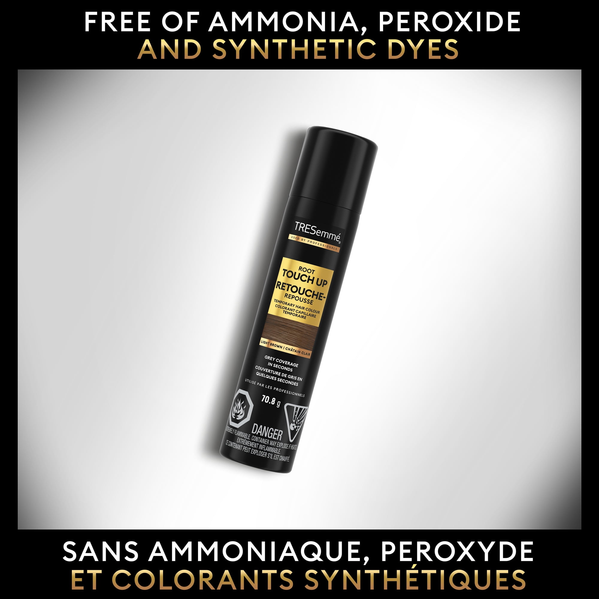 TRESemmé for dark brown hair Root Touch-Up Hair Spray, 70.8g,  