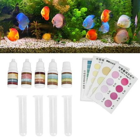 Acidimeter Fish Tank Water Quality Test Agent, Ammonia Nitrite Testing