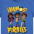 thumbnail image 3 of Santiago of The Sea - Vamos Piratas - Toddler And Youth Short Sleeve Graphic T-Shirt, 3 of 5