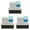 Blue*3, variant on YardChic 1Pc Cleaning Brush, New Window Track Cleaning Tool, Multifunctional Hard Bristle Grip Brush, Window Groove Cleaning Brush Kit for Sliding Door, Sill, Tile Lines, Shutter, Car Vents, Keyboard