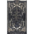 thumbnail image 2 of Carel Adolph Lion Cachet 12x18 Black Ornate Wood Framed Double Matted Museum Art Print Titled - Design for a Certificate on the Occasion of Twelve and a Half Year Loyal Service at the G, 2 of 5
