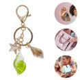 thumbnail image 3 of Unique Bargains Fashion Glow-In-The-Dark Conch Handbag Charm Green 1 Pc, 3 of 5