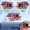 thumbnail image 4 of Memorial Day Flag Always Remember Our Heroes Flags for Outside 3x5 Double Sided 4th of July Independence Day Flag Patriotic House Yard Decorations Banner, 4 of 8