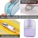 thumbnail image 3 of Clear Pencil Case Large Pen Bag Stationery Pouch Cosmestic Make up Bag for Student School College Office, 3 of 5