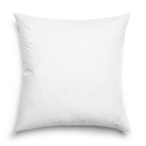 FBTS Prime 18x18 inch Square White Solid Down Alternative Pillow Inserts