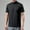 68#Black, variant on Dwaogom Men's Long Sleeve Polo Shirt Solid Zip Up Casual Slim Fit Golf Shirts Tops