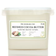 Dr Adorable - 3 lb - Cocoa Butter Refined - Organic Fresh Natural