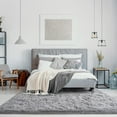 thumbnail image 3 of Arogan Soft Fluffy Area Rug Modern Shaggy Bedroom Rugs for Kids Room Nursery Rug Floor Carpets, 8'x 10',Gray, 3 of 8