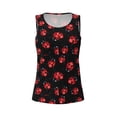 thumbnail image 5 of Goofa Beautiful Red Ladybug Printed Womens Workout Tops for Women Sleeveless Yoga Shirts Athletic Running Tank Tops Sleeveless Gym Clothes Workout Apparel-Medium, 5 of 9