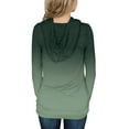 thumbnail image 5 of KISSMODA Womens Cute Kangaroo Pocket Sweatshirt Long Sleeve Hoodies Pullover Block Tops Hooded Drawstring Tunic Tops, 5 of 6