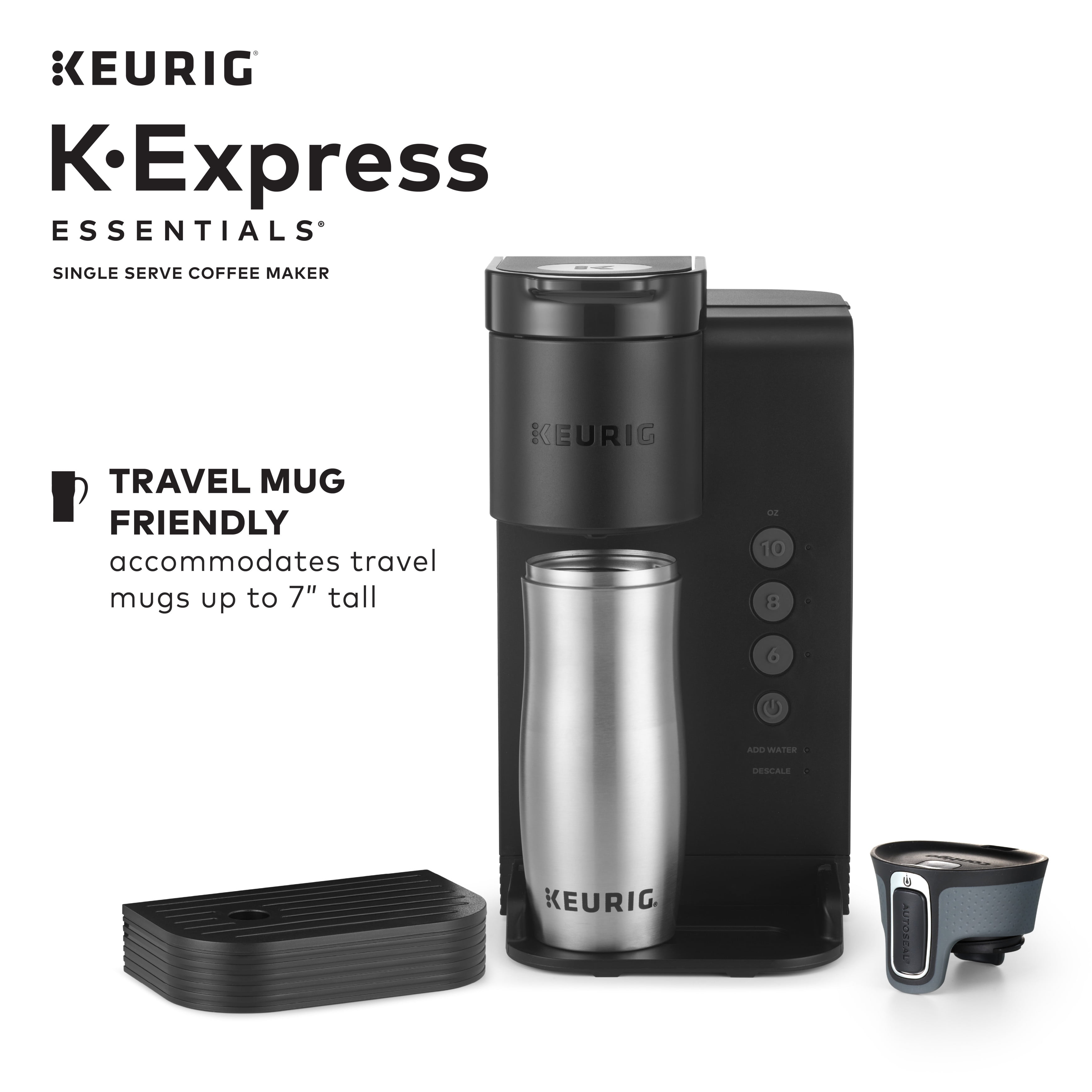 Keurig K-Express Essentials Single Serve K-Cup Pod Coffee Maker – Made Easy  Kit