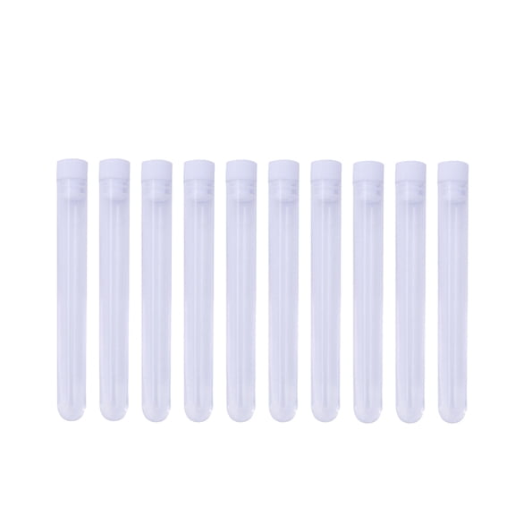 TAILTOSS 10Pcs Plastic Needle Organizer Bottles with Transparent Covers