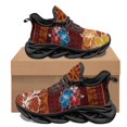 thumbnail image 1 of Zapatillas de baloncesto ligeras y cómodas con cordones y diseño de hibisco hawaiano, con amortiguación de impactos, para adultos, informales, para caminar, de verano, 1 of 6