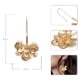 thumbnail image 2 of Pendiente colgante de flor elegante dorado, bonitos pendientes de flores de Metal, joyería de flores única y elegante, regalo para mujeres y niñas, 2 of 5