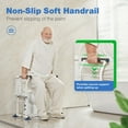 GreenChief Toilet Safety Rails 350lbs, Adjustable with 4 Suction Cups
