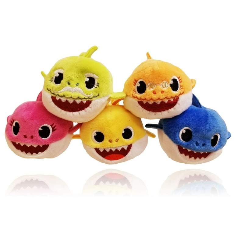 Jemini 024073 Baby Shark Coffret Famille 5 Peluches +/- 15CM