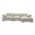 thumbnail image 5 of Moe's Home Collection Plunge Sectional Fabric Brown, 5 of 8