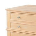thumbnail image 2 of 27 Inch Bedside Table, 2 Drawers, Textured Wood, Modern Veneer Finish Brown, Saltoro Sherpi, 2 of 5