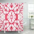 thumbnail image 1 of ABPHQTO Tropical Tie Dyed Resumen de tonos veraniegos de cóctel sobre telas blancas de mano Cortinas de ducha de baño 152x180 cm ABPHQTO PKNMT60x72Shower-4966, 1 of 2