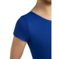 thumbnail image 4 of Capezio Team Basics Short Sleeve Leotard - Girls, 4 of 5