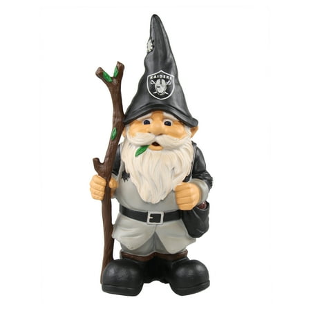 - Forever Collectibles - Holding Stick Gnome, Oakland Raiders