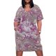 thumbnail image 1 of Vestido suelto Toile de Jouy n.º 6 con bolsillo para mujer, vestidos de gala y de noche, vestidos africanos para mujer, 1 of 7