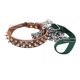 thumbnail image 1 of Collar Perro Con Picos De Metal Raza Mediana Con Cadena 1.2m, 1 of 7