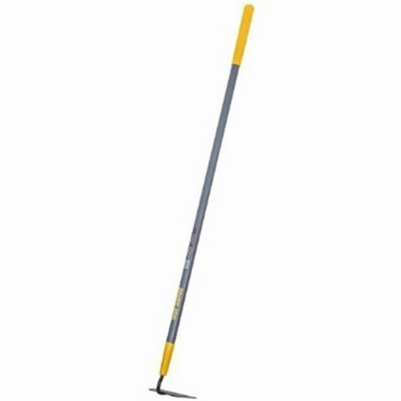57 in. Fiberglass Handle 6.25 in. Forged Steel Garden Hoe