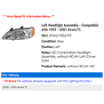 thumbnail image 2 of Left Headlight Assembly - Compatible with 1999 - 2001 Acura TL 2000, 2 of 2