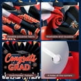 thumbnail image 3 of Gold Stars Graduation Banner Graduation Cap Class of 2026 Backdrop Diploma Black Tassel Grad Party Background for Graduation Party Class of 2026 Celebration Commencement Ceremony, 3 of 8