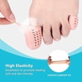 thumbnail image 2 of 12pcs Toe Protectors Breathable, Silicone Toe Caps To Cushion Toe Blister With Holes For Stop Toe Pain, 2 of 5