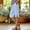 Blue1, variant on GZWYHT Women's Casual Summer Bermuda Shorts，Knee Length Long Linen Shorts High Waisted Loose Fit Summer Casual Elastic Waisted Side Split Button With Pockets Trendy Casual Su，Blue M