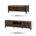 thumbnail image 1 of American solid wood TV cabinet light luxury modern simple small living room furniture tea table TV cabinet combination My Lux Decor Round, 1 of 8