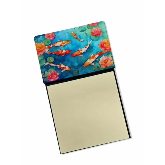 Koi Fish Sticky Note Holder 3.25 in x 5.25 in