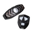 thumbnail image 1 of Luz trasera USB para bicicleta, 5 modos de iluminación, luz de giro de advertencia de seguridad trasera, 1 of 5