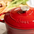 thumbnail image 5 of Lodge 5.5 Quart Cardinal Enamel Cast Iron Dutch Oven, 5 of 7