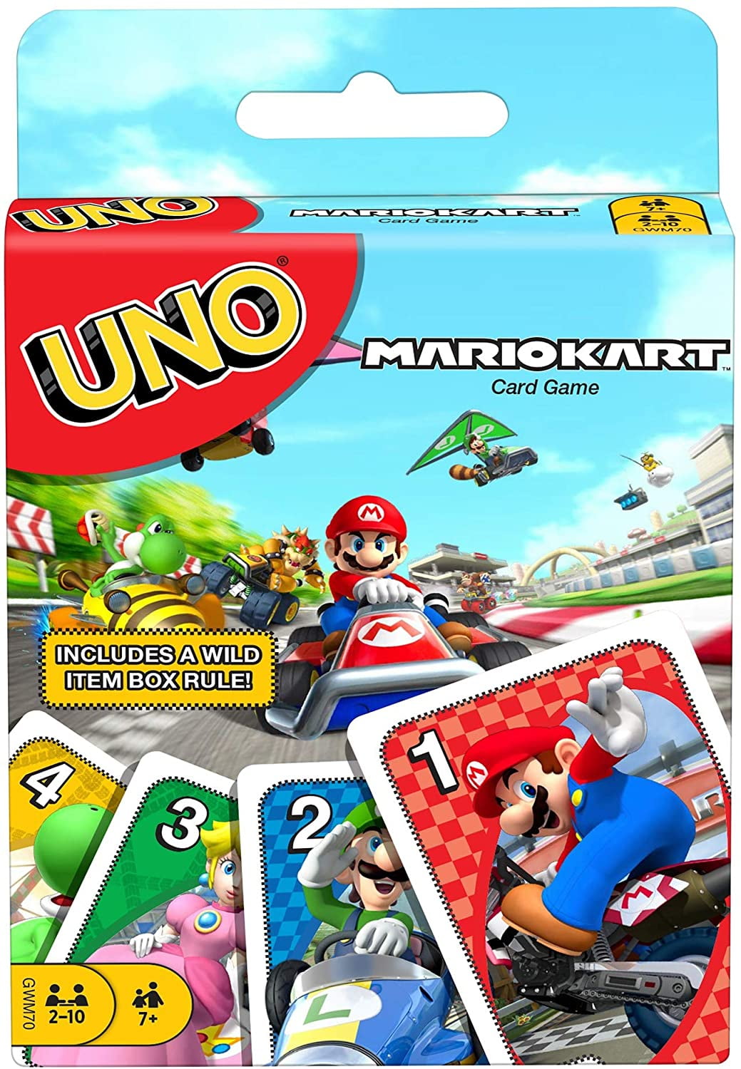 UNO Mario Kart Card Game with 112 Cards & Instructions for Players Ages 7  Years & Older, Gift for Kid, Family and Adult Game Night - Walmart.com