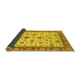 thumbnail image 2 of Ahgly Company Indoor Rectangle Oriental Yellow Traditional Area Rugs, 2' x 3', 2 of 4