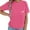 Hot Pink, variant on Maternity Shirts Mama Pocket Nursing Shirt for Breastfeeding Cute Printed T-Shirt Graphic Tee Casual Short Sleeve Tops Pink, Size S